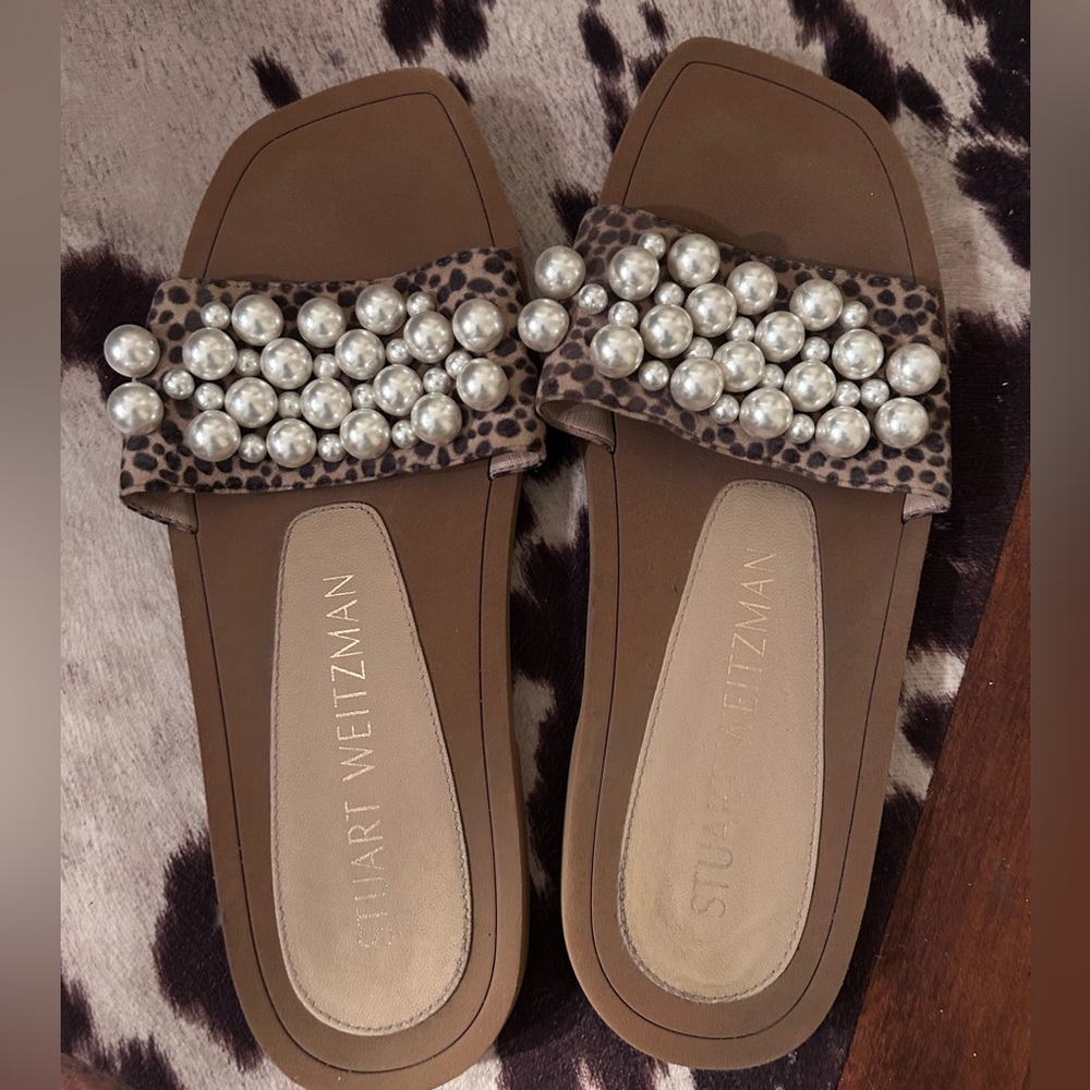 Stuart weitzman leopard pearls - Picture 3 of 4